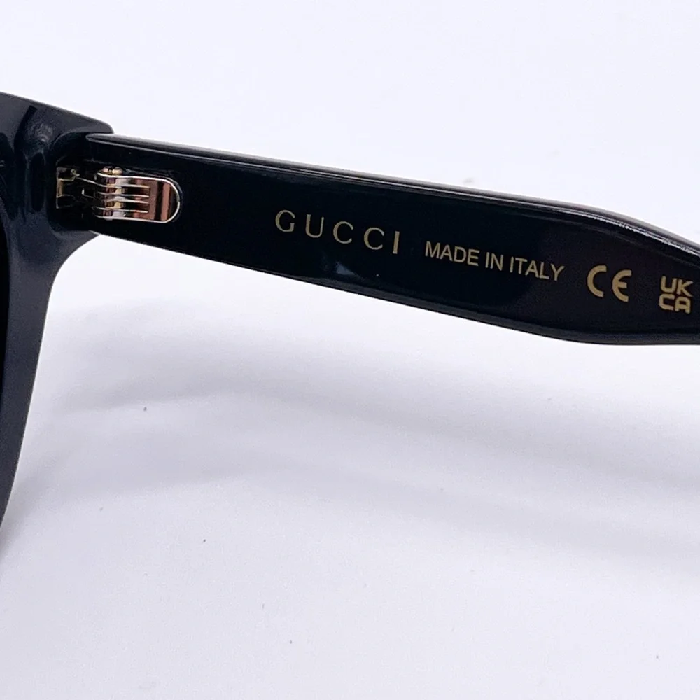 NEW GUCCI GG1264S 001 BLACK UNISEX SUNGLASSES GUCCI